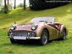 Triumph TR 3 A Roadster - BJ 1960 - Gro�britannien - fotografiert zu den British Car Classics am 29.09.2007 auf Schlo� Hubertush�he in Storkow - Copyright @ Ralf Christian Kunkel 

