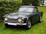 Triumph TR 250 Roadster - Gro�britannien - fotografiert zu den British Car Classics am 29.09.2007 auf Schlo� Hubertush�he in Storkow - Copyright @ Ralf Christian Kunkel 

