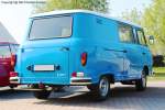 Barkas B 1000-1 KM Prototyp - Kastenmehrzweckwagen mit f�nf Sitzen, Barkas mit lizensierten Viertaktmotor - Hersteller: VEB IFA Barkas-Werke Karl-Marx-Stadt, DDR - fotografiert am 01.05.2012 zum Treffen 'Von H�hnerschreck bis Brummi' am Nutzfahrzeugm ...