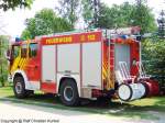 Hilfeleistungslschfahrzeug HLF 20/16 der Feuerwehr Stadt Baruth/Mark auf einem Iveco-Magirus Eurofire tector FF 140 E 28 W - Baujahr 2005 - fotografiert am 04.07.2009 beim Feuerwehrfest in
