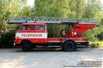 IFA W 50 L/DL 30 - Feuerwehr Drehleiter mit 30 Meter Steighöhe, 4x2-Antrieb - Hersteller: VEB IFA-Automobilwerk Ludwigsfelde und VEB FLG Luckenwalde, DDR - fotografiert zum Ostblocktreffen am