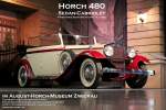 Horch 480 Sedan-Cabriolet 4 Tren mit der Karosserie von Baur Stuttgart - BJ 1932 - fotografiert am 05.02.2015 im August-Horch-Museum Zwickau - Copyright @ Ralf Christian Kunkel -