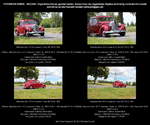 Mercedes-Benz 170 S Limousine 4 Türen, rot, Baujahr 1950, Baureihe W 136 IV, Bauzeit des 170 S: 1949-1952, BRD, Deutschland - fotografiert am 11.06.2016 zur 3.