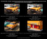 Moskwitsch 2140 1500 SL Limousine 4 Türen, orange, Bauzeit 1979-88, Moskwitsch 2140-117 oder auch Moskitsch 1,5 SL, Luxus-Version des 2140, UdSSR - fotografiert zur OMMMA 2016 im Elbauenpark