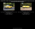 Wartburg 312-300 HT Hardtop-Roadster 2+2, 2 Türen, gelb, 1965-67, VEB Automobilwerk Eisenach (AWE), IFA, DDR - fotografiert zur OMMMA 2016 im Elbauenpark Magdeburg - Copyright @ Ralf Christian