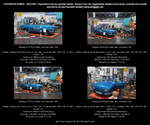 Wartburg 353 W Sport Cabrio 4 Türen, blau, Einzelstück von 1996 für das Angebot eines Bausatzes zum Cabrio-Umbau eines Wartburg 353, AWE, DDR, IFA, BRD - fotografiert am 30.05.2014 zur Automobil International AMI in den Messehallen Leipzig, Leipziger Messe 2014 - Sedcard, comp card, Copyright @ Ralf Christian Kunkel (E-Mail-Kontakt: ralf.kunkel[at]gmx.net; bitte das [at] durch @ ersetzen)- http://fotoarchiv-kunkel.startbilder.de - Automobil-Fotografie Kunkel auch auf Facebook www.facebook.com/AutomobilFotografieKunkel