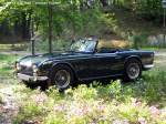 Triumph TR 250 Roadster - Gro�britannien - fotografiert zu den British Car Classics am 29.09.2007 auf Schlo� Hubertush�he in Storkow - Copyright @ Ralf Christian Kunkel 
