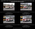 IFA H 6 B/L Linienbus, creme-rot, Kennzeichen HRO H 6 H, Baujahr 1958, Rostocker Straßenbahn AG: 1958-1973/ Strahlsund: 1973-1992, ab 1992 wieder RSAG, Omnibus, Wagen-Nr.