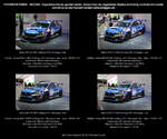 Subaru WRX STI NBR Challenge 2014, Rennwagen, blau, Fahrer: T.