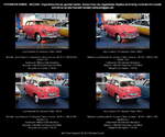 Lloyd Alexander TS Limousine 2 Türen, rot-weiss, Bauzeit 1958-1961, BRD, Deutschland - fotografiert am 30.05.2014 zur Automobil International AMI in den Messehallen Leipzig, Leipziger Messe 2014