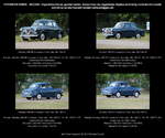 Wolseley 1500 Mk I 4-door Saloon, Limousine 4 Türen, blau, Bauzeit des Mk I: 1957-1961, Wolseley Motor Company Birmingham, UK, United Kingdom, GB, Großbritannien - fotografiert am 27.05.2012