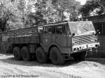 Tatra 813 8x8 - schweres Radzugmittel, NVA - fotografiert zum Militrfahrzeug-Treffen bei der St.