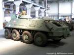 SPW-60 PB (BTR-60 PB) - sowjetischer Schtzenpanzerwagen, Sowjetarmee, CA, diese SPW wurden auch in der NVA eingesetzt - im Bestand der Kieker-Sammlung - fotografiert zum Militrfahrzeug-Treffen in