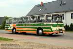 Fleischer S 5 RU Reisebus - BJ 1957 - »Der Altenhainer« Döhler-Reisen - Hersteller: Fritz Fleischer KG Gera, DDR - fotografiert zum Oldtimer-Treffen am Nutzfahrzeugmuseum Hartmannsdorf