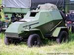 BA-64 Nachbau - leichtes Erkundungsfahrzeug fr Aufklrungseinheiten der Roten Armee, gepanzert, basierend auf GAZ 64, Allrad, auch in KVP und NVA eingesetzt - Fahrzeug befindet sich im Bestand des