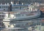 Weitere Fotos:  POSEIDON  (1960) - Seitenansicht Steuerbord, schr�g von achtern