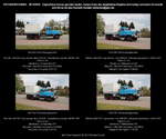 KrAZ-258 Z Zugmaschine, blau, Schwerlastzugmaschine auf Basis der Sattelzugmaschine KrAZ-258 (KrAS-258), KrAS-258 Z, Hersteller der Basis: Automobilwerk Krementschug, UdSSR; Aufbau: DDR - fotografiert