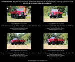 IFA H 6 Z Zugmaschine, rot, Bauzeit des IFA H 6 Z: 1955-59, = IFA Z 6, Horch, VEB IFA-Kraftfahrzeugwerk  Ernst Grube  Werdau, IFA H6Z, IFA Z6, DDR - fotografiert am 19.08.2016 zum 5.