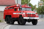 ZIL-131 6x6 TLF 24 Tanklöschfahrzeug der Freiwilligen Feuerwehr Luckau - Baujahr 1977 - russische Bezeichnung AZ 40 (Autozisterne) - mehr gibt es auch in meinem Typenkompass