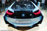 Heck des BMW i8 Concept eDrive - BJ 2011 - Nachfolger des aus dem Tom-Cruise-Film  Mission: Impossible – Phantom Protokoll  bekannten Konzeptautos BMW Vision Efficient Dynamics von 2009 - Dieser