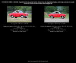 Glas Goggomobil TS 250 Coupe 2 Türen, rot, Bauzeit 1957-1969, BRD, Deutschland - fotografiert am 27.05.2012 zum Oldtimertreffen  Die Oldtimer Show  MAFZ Erlebnispark Paaren/ Glien (Land