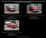 Moskwitsch 408 Limousine 4 Türen, rot, Bauzeit 1964-75, MZMA, Moskau, UdSSR, Russland - fotografiert zum Oldtimertreffen  Von Hühnerschreck bis Brummi  am Nutzfahrzeugmuseum in
