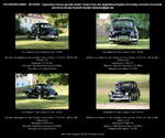 Opel Kapitän 2,5 Liter Limousine 4 Türen, schwarz, Bauzeit 1951-53, Opel Kapitän '51, BRD, Deutschland - fotografiert zum OTTMA Oldtimer Teile Trödel MArkt Dahme/Mark (Land