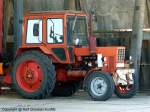 Belarus MTZ-570 (= MTS-570) - Traktor, Schlepper - Hersteller: Minsker Traktorenwerk, Weirussland - fotografiert am 03.06.2011 im Land Brandenburg - Copyright @ Ralf Christian Kunkel 

