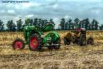 Deutz F1M 414 - Bauzeit 1936-1951 - Traktor, Schlepper - HDR-Foto - fotografiert am 07.07.2012 zum 8.