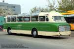 Ikarus 55 Reisebus (Überlandbus) der REGIOBUS Mittelsachsen GmbH aus Mittweida - BJ 1962 - Hersteller: Ikarus-Werke Ungarn - fotografiert zur Veranstaltung »100 Jahre Busse« auf dem