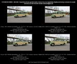   MAN E 3000 Bus in Kriegsausführung, grün/beige, Kennzeichen LA FQ 111 H - Baujahr 1942, heute unter dem Namen -Der kleine Landshuter- unterwegs, Herstellerland Deutschland - fotografiert