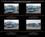 Ikarus 55.52 Reisebus, blau-weiss, Kennzeichen Z IK 55 H, Baujahr 1969, Hersteller: Ikarus-Werke Ungarn, DDR-Import, VEB KVK Karl-Marx-Stadt Kraftverkehr Zwickau - fotografiert am 06.04.2014 zum