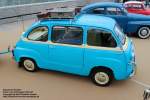 Fiat 600 multipla, Frontlenker-PKW mit sechs Sitzen - Baujahr 1959 - Bauzeit der Serie: 1956-1966 - Italien - fotografiert am 06.06.2012 zur Automobil International (AMI) in den Messehallen Leipzig -