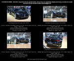 Fisker Karma ES EcoSport Limousine 4 Türen, blau, Bauzeit: 2011-2012, Hybrid, Elektrofahrzeug, USA, Produktion in Finnland - fotografiert am 06.06.2012 zur Automobil International AMI in den