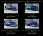 Subaru WRX STI Limousine 4 Türen, blau, Baujahr 2014, Deutschland-Premiere, Japan - fotografiert am 30.05.2014 zur Automobil International AMI in den Messehallen Leipzig, Leipziger Messe 2014 -