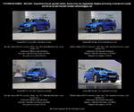 Subaru WRX STI Limousine 4 Türen, blau, Baujahr 2014, Deutschland-Premiere, Japan - fotografiert am 30.05.2014 zur Automobil International AMI in den Messehallen Leipzig, Leipziger Messe 2014 -