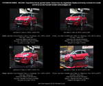 Opel Adam S Kombilimousine 3 Türen, rot, Kleinstwagen, Turbo-Motor, Leistung 150 PS, ecoFLEX, Baujahr 2014, BRD, Deutschland - fotografiert am 30.05.2014 zur Automobil International AMI in den
