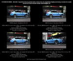 BMW M3 Limousine 4 Türen, Yas Marina Blau metallic, 2014, Baureihe F80, 3er M-Version, BRD, Deutschland - fotografiert am 30.05.2014 zur Automobil International AMI in den Messehallen Leipzig,
