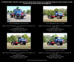IFA H 6 S Sattelzugmaschine, blau, auch als IFA S 6 bezeichnet, LKW, VEB IFA-Kraftfahrzeugwerk  Ernst Grube  Werdau, DDR - fotografiert am 27.05.2012 zum Oldtimertreffen  Die Oldtimer Show  MAFZ