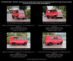 Zuk A 1507 Mannschaftstransportwagen MTW Feuerwehr, rot, Baujahr 1988, Sondermodell des Zuk A 07 für die Feuerwehr Krakau, Polen - fotografiert am 09.10.2016 zur 2.