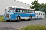 IFA H 6 B/L Linienbus (Überlandbus) - BJ 1959 - Hersteller: VEB Kraftfahrzeugwerk »Ernst Grube« Werdau, DDR - Besitzer des Busses: Omnibusbetrieb Belschner aus Freital - fotografiert