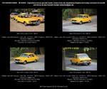 Dacia 1300 Limousine 4 Türen, gelb, Bauzeit 1969-79, Renault-Lizenz, Rumänien - fotografiert zur OMMMA 2016 im Elbauenpark Magdeburg - Copyright @ Ralf Christian Kunkel (E-Mail-Kontakt: