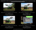 Deutz D 60 06 Traktor, Schlepper, grün, mit hydraulischem Frontlader, Bauzeit 1968-74, Serie D-06, BRD - fotografiert zum Dorf- und Schlepperfest Ragow/ Land Brandenburg am 02.